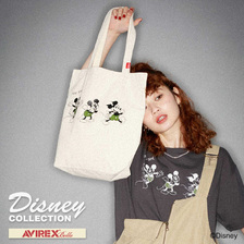 AVIREX &times; Disney MICKEY MOUSE 333 TOTE BAG画像