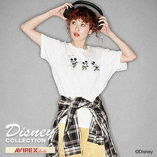 AVIREX &times; Disney MICKEY MOUSE 333 T-SHIRT画像