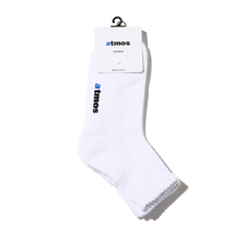 atmos QUARTER 2P SOCKS WHITE/WHITE ATM-PA-S019-WHW画像