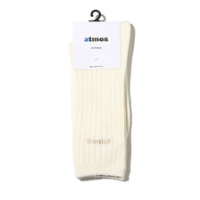 atmos 3/1 RIB SOCKS IVORY ATM-PA-S018-IVR画像