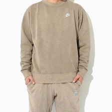 NIKE Club+ BB Revival Crew Sweat Lt.Brown DQ4662-040画像