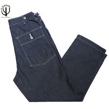 CORONA FATIGUE SLACKS FP001-22-05 High Density Indigo Denim w/Natural Stitch画像