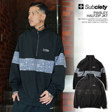 Subciety PAISLEY HALFZIP JKT 105-62427画像