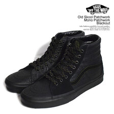 VANS Sk8-Hi Patchwork Mono Patchwork Blackout VN0A4BVT1OJ画像