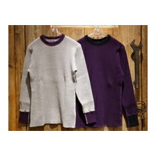 JELADO 2-TONE MEGA THERMAL Crew Neck AB73217画像