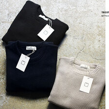 TRICOTS JEAN MARC YOURI COTTON/WOOL KNIT SWEATER画像