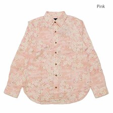衣櫻 サザンクロス素材 長袖レギュラーシャツ SA1536画像