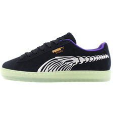 PUMA SUEDE HAUNTED PUMA BLACK/PRISTINE/PISTACHIO 386596-01画像