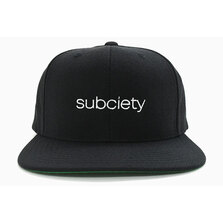 Subciety Round Snapback Cap 103-86870画像