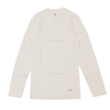 Supreme &times; Hanes 22AW Thermal Crew (1 Pack) WHITE画像