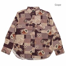 衣櫻 サザンクロス素材 長袖レギュラーシャツ SA1538画像