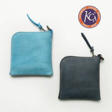 KC,s レザー Lジップ ミニ ウォレット CRANK クードゥ KPC066画像