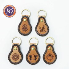 KC,s キーリング ATC カウハイド KQK001画像