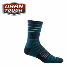 DARN TOUGH VERMONT Highline Micro Crew Midweight with Cushion Dark Teal 5008画像