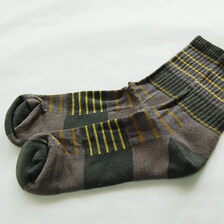 DARN TOUGH VERMONT Highline Micro Crew Midweight with Cushion Taupe 5008画像