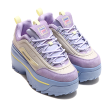 FILA Disruptor 2 Wedge &times; YONAKA &times; atmos pink Wind chime/purple heather/serenity WSS23038-086画像
