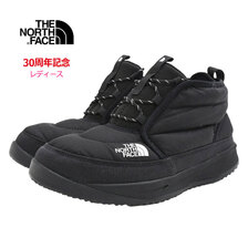 THE NORTH FACE Womens NUPTSE CHUKKA TNF Black/TNF Black NFW02273-KK画像