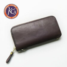 KC,s レザー ラウンドジップ ロング ウォレット ヴィンテージホースハイド KMW037L画像