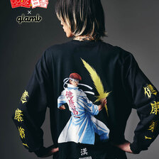 glamb &times; 幽遊白書 Kuwabara Long Sleeves T GB0123-YH03画像