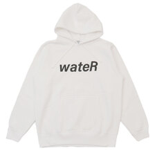 Fragment Design &times; retaW wateR logo Hoodie WHITE画像