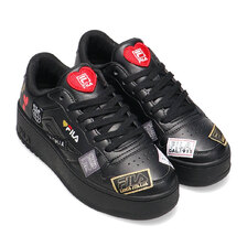 FILA FX-115 HEART COLLAGE BLACK/FILA RED/PINK WFW22118-014画像