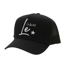 YOSHINORI KOTAKE DESIGN &times; le coq sportif GOLF MESH CAP BLACKxWHITE画像