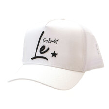 YOSHINORI KOTAKE DESIGN &times; le coq sportif GOLF MESH CAP WHITE画像