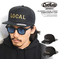 CUTRATE CLASSIC LOCAL LOGO EMBORIDERY CAP CR-23SS001画像