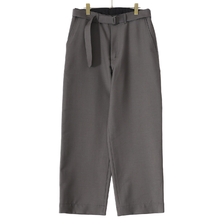 marka BELTED PANTS - organic wool &times; mohair tropical - M23A-09PT02C画像