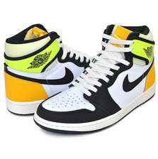 NIKE AIR JORDAN 1 RETRO HIGH OG white/black-volt 555088-118画像
