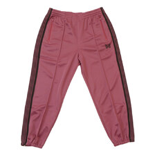 NEEDLES 23SS Zipped Track Pant Poly Smooth SMOKE PINK画像