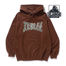 X-LARGE ARC LOGO PULLOVER HOODED SWEAT 101223012028画像