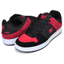 DC SHOES MANTECA SE BLACK/BLACK/RED DM231006-XKKR画像