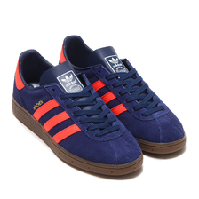 adidas MUNCHEN DARK BLUE/SOLAR RED/GUM GY7400画像