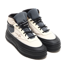 Reebok &times; Nicole McLaughlin Club C Geo Mid NM ALABASTER/COREBLACK/BOULDER GRAY HP9260画像