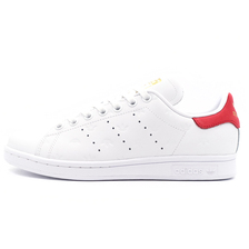 adidas STAN SMITH W FTWR WHITE/BETTER SCARLET/GOLD METALLIC FZ6370画像
