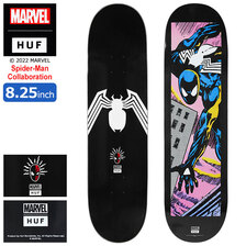 HUF &times; Spider-Man Darkslide Skateboard Deck 8.25in AC00837画像
