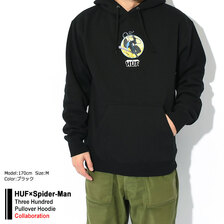 HUF &times; Spider-Man Three Hundred Pullover Hoodie PF00606画像