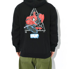 HUF × Spider-Man Thwip Triangle Pullover Hoodie PF00605画像
