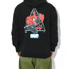 HUF &times; Spider-Man Thwip Triangle Pullover Hoodie PF00605画像