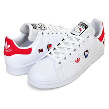 adidas STAN SMITH J Hello Kitty and Friends FTWWHT/CBLACK/VIVRED HQ1901画像