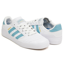 adidas Skateboarding BUSENITZ VULC II FTWWHT / PREBLU / GOLDMT HQ2022画像