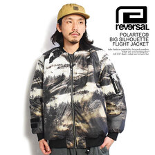 reversal POLARTEC BIG SILHOUETTE FLIGHT JACKET RV22AW301画像