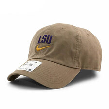 NIKE NCAA HERITAGE 86 ARCH STRAPBACK CAP H86 LSU TIGERS NKH86B-C-11169-26B-KH画像