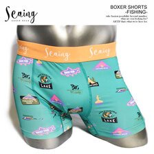 Seaing BOXER SHORTS #FISHIN S4010画像