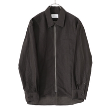 WEWILL LS ZIP SHIRT W-012-5001画像