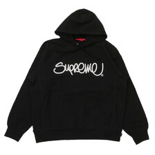 Supreme Raised Handstyle Hooded Sweatshirt画像