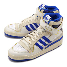 adidas Originals FORUM 84 HI CLOUD WHITE/ROYAL BLUE FZ6300画像