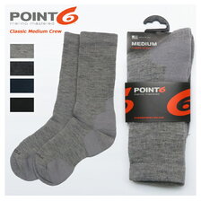 POINT6 Classic Medium Crew P62630画像
