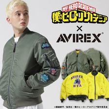 AVIREX &times; MY HERO ACADEMIA》MA-1 VILLAIN画像
